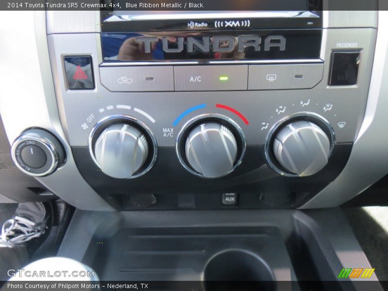 Blue Ribbon Metallic / Black 2014 Toyota Tundra SR5 Crewmax 4x4