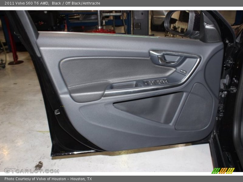 Black / Off Black/Anthracite 2011 Volvo S60 T6 AWD