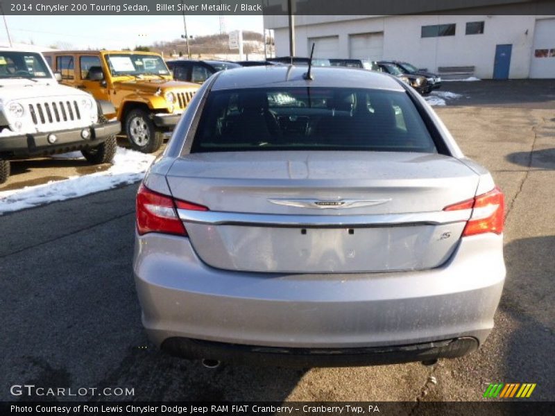 Billet Silver Metallic / Black 2014 Chrysler 200 Touring Sedan