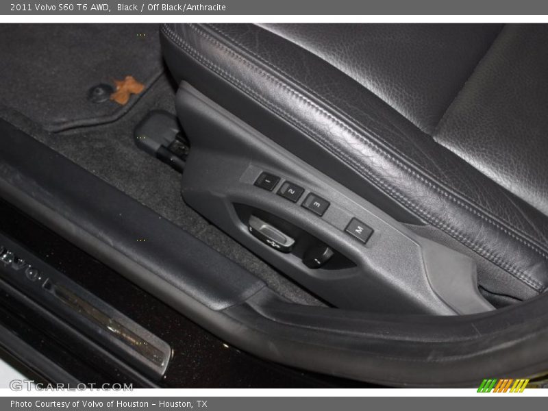 Black / Off Black/Anthracite 2011 Volvo S60 T6 AWD