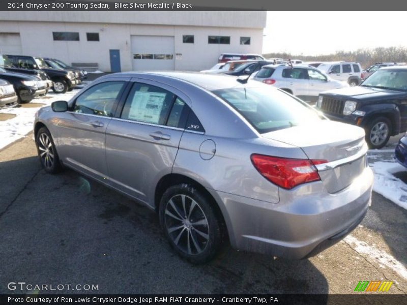 Billet Silver Metallic / Black 2014 Chrysler 200 Touring Sedan