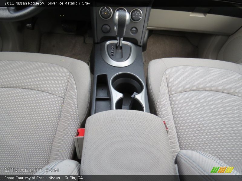Silver Ice Metallic / Gray 2011 Nissan Rogue SV