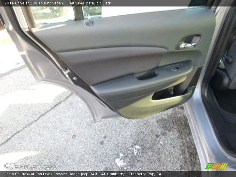 Billet Silver Metallic / Black 2014 Chrysler 200 Touring Sedan