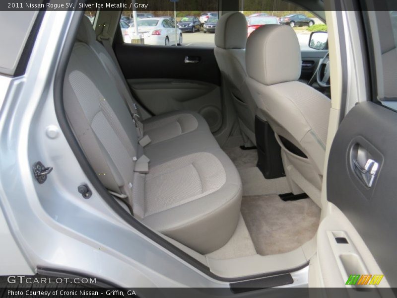 Silver Ice Metallic / Gray 2011 Nissan Rogue SV