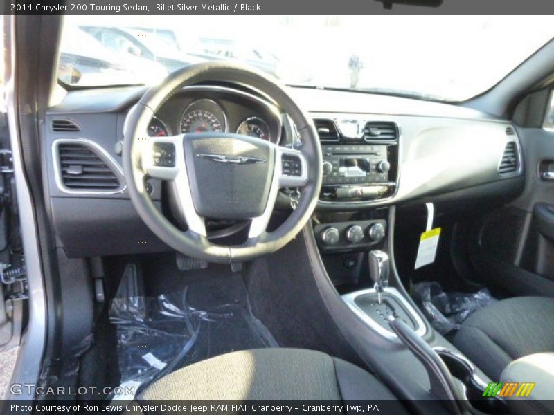 Billet Silver Metallic / Black 2014 Chrysler 200 Touring Sedan