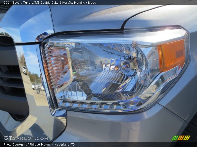 Silver Sky Metallic / Black 2014 Toyota Tundra TSS Double Cab