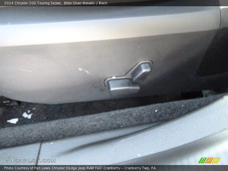 Billet Silver Metallic / Black 2014 Chrysler 200 Touring Sedan