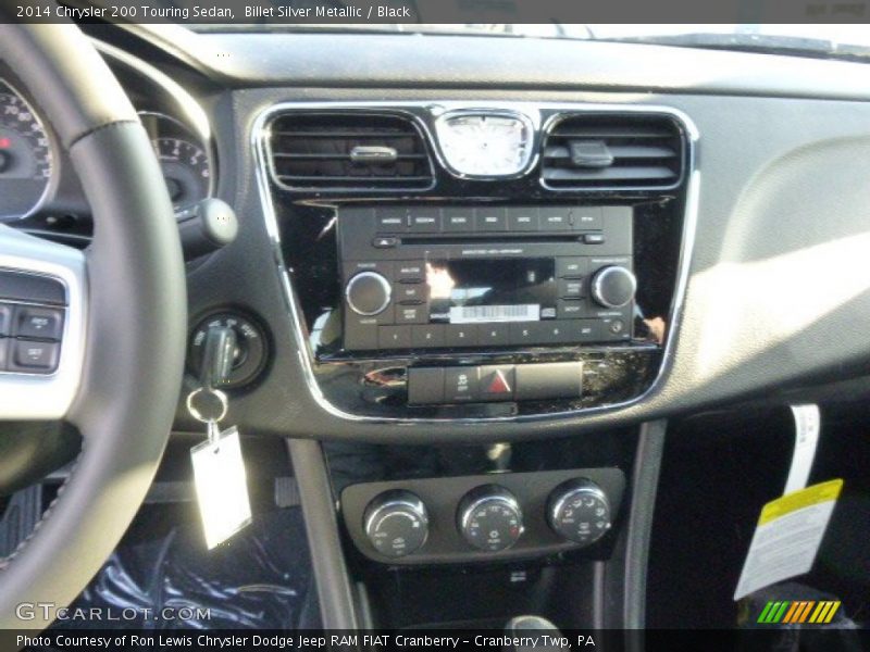 Billet Silver Metallic / Black 2014 Chrysler 200 Touring Sedan