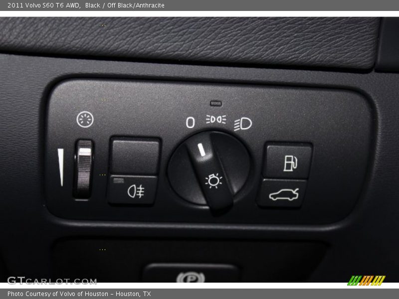 Black / Off Black/Anthracite 2011 Volvo S60 T6 AWD