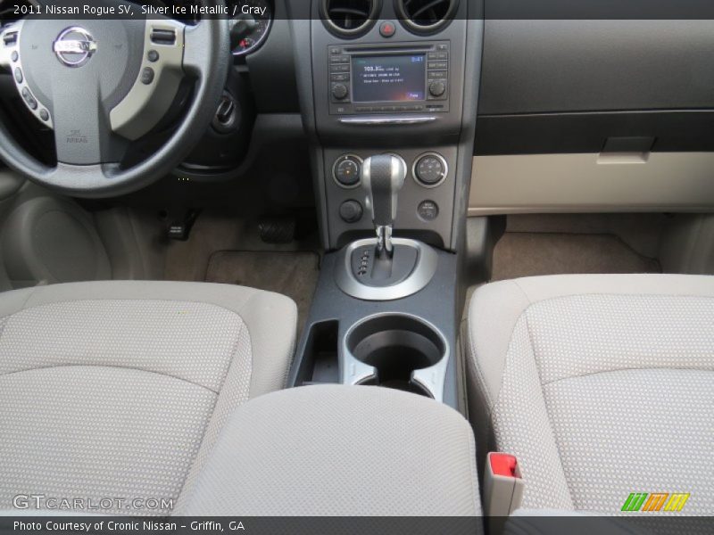 Silver Ice Metallic / Gray 2011 Nissan Rogue SV