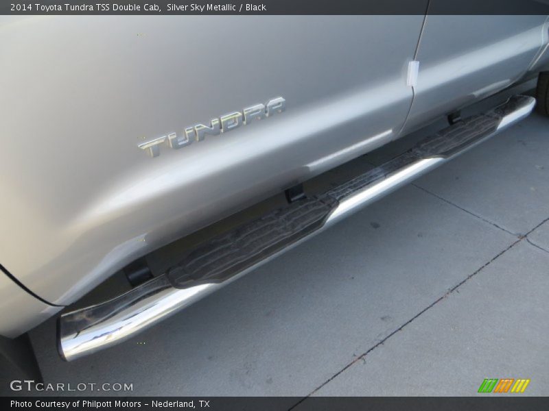 Silver Sky Metallic / Black 2014 Toyota Tundra TSS Double Cab