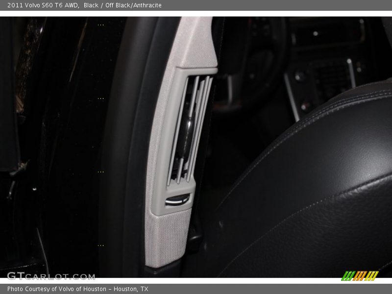 Black / Off Black/Anthracite 2011 Volvo S60 T6 AWD