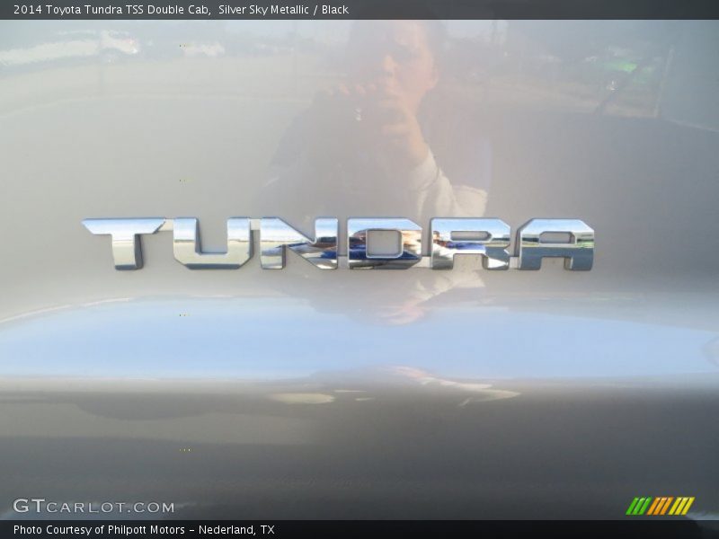 Silver Sky Metallic / Black 2014 Toyota Tundra TSS Double Cab