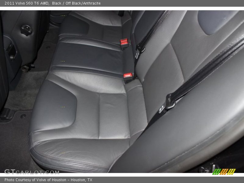 Black / Off Black/Anthracite 2011 Volvo S60 T6 AWD