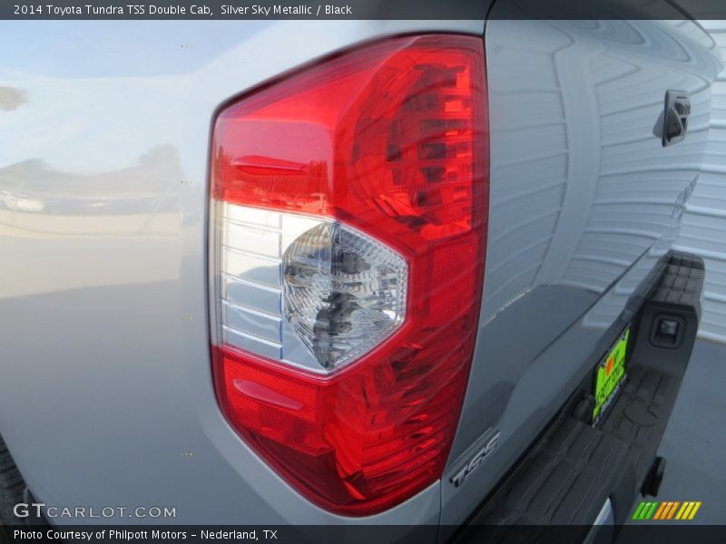 Silver Sky Metallic / Black 2014 Toyota Tundra TSS Double Cab