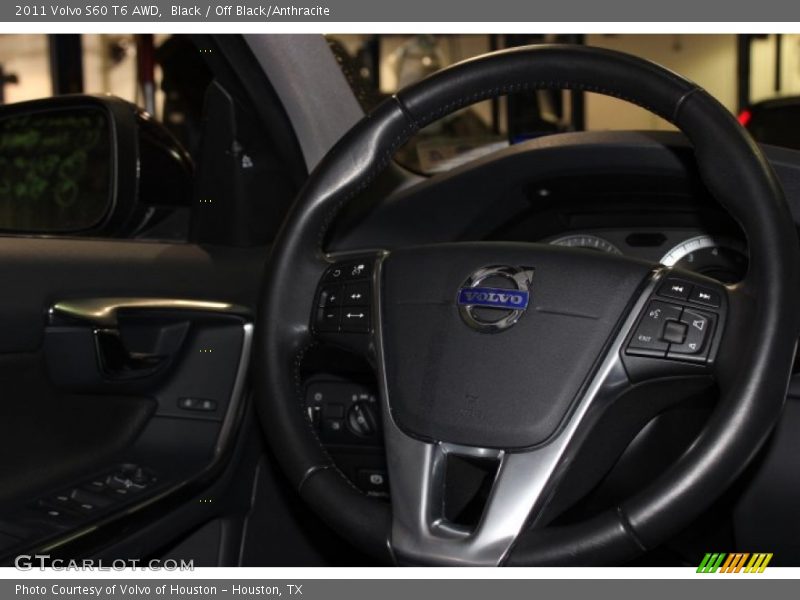 Black / Off Black/Anthracite 2011 Volvo S60 T6 AWD