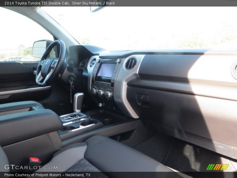 Silver Sky Metallic / Black 2014 Toyota Tundra TSS Double Cab