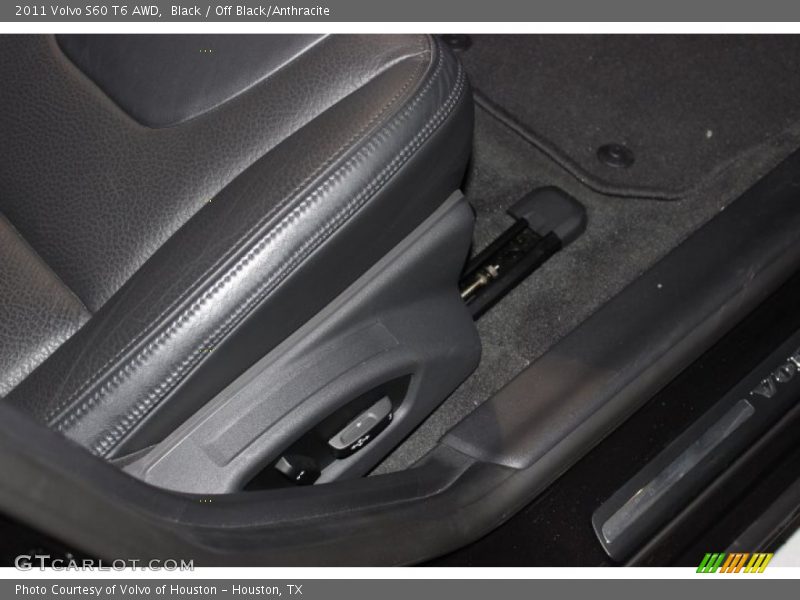 Black / Off Black/Anthracite 2011 Volvo S60 T6 AWD