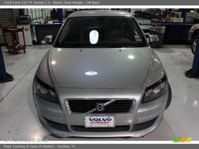 Electric Silver Metallic / Off Black 2008 Volvo C30 T5 Version 2.0