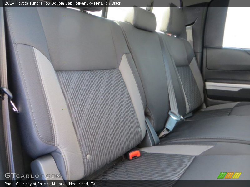 Silver Sky Metallic / Black 2014 Toyota Tundra TSS Double Cab
