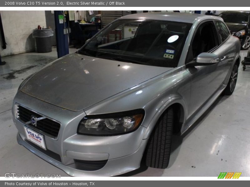 Electric Silver Metallic / Off Black 2008 Volvo C30 T5 Version 2.0