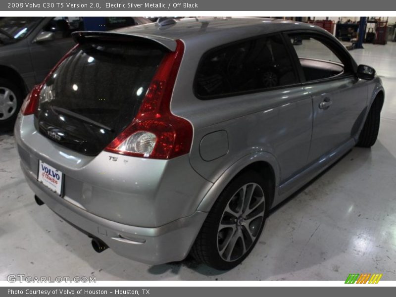Electric Silver Metallic / Off Black 2008 Volvo C30 T5 Version 2.0