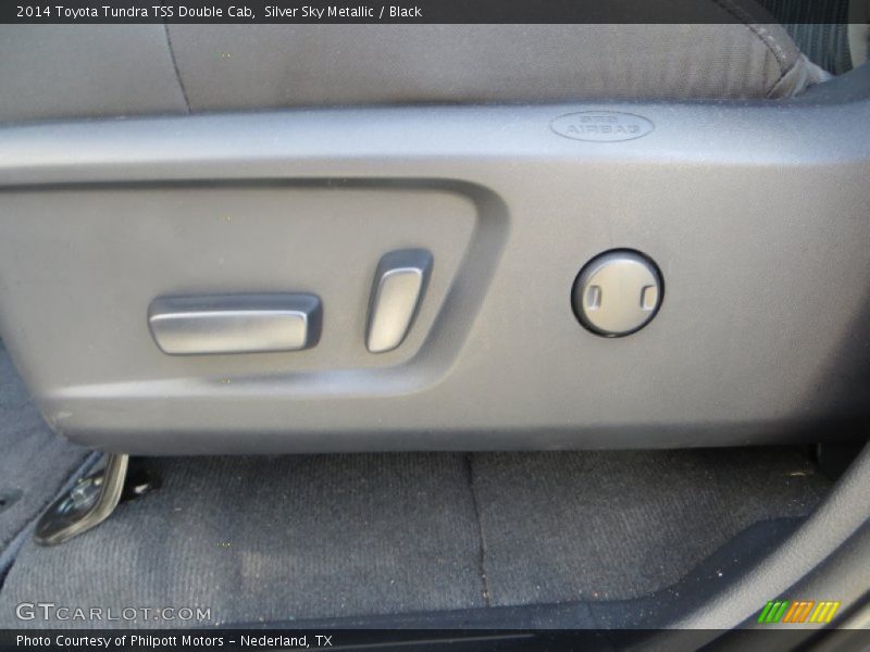 Silver Sky Metallic / Black 2014 Toyota Tundra TSS Double Cab