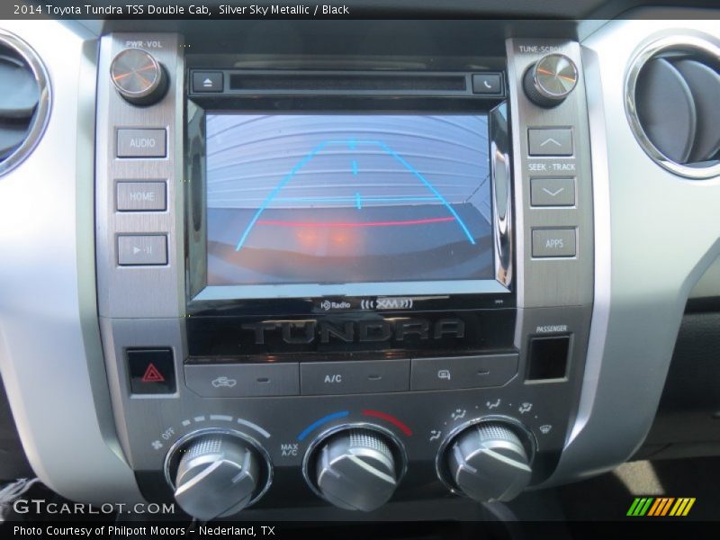 Silver Sky Metallic / Black 2014 Toyota Tundra TSS Double Cab