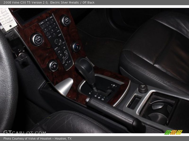 Electric Silver Metallic / Off Black 2008 Volvo C30 T5 Version 2.0