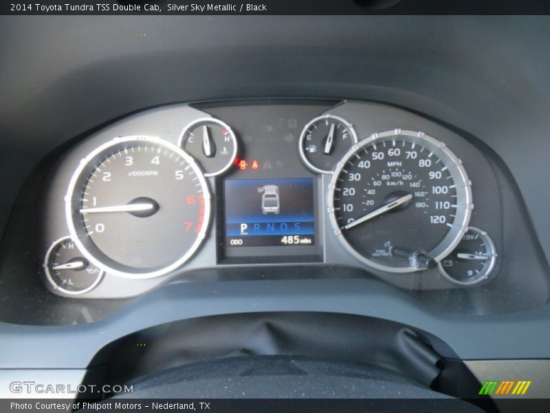 Silver Sky Metallic / Black 2014 Toyota Tundra TSS Double Cab
