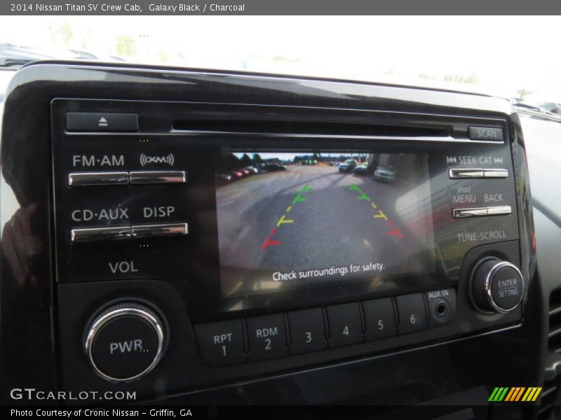 Galaxy Black / Charcoal 2014 Nissan Titan SV Crew Cab