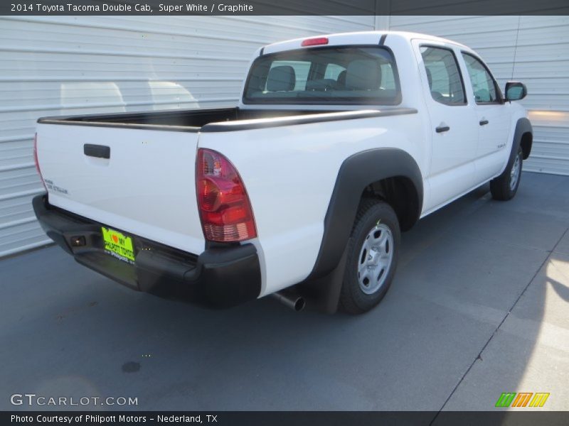 Super White / Graphite 2014 Toyota Tacoma Double Cab