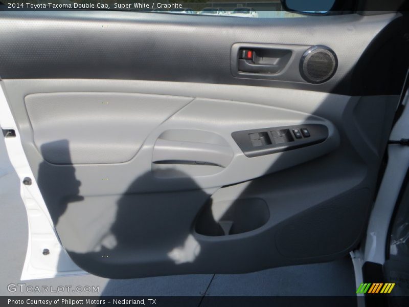 Super White / Graphite 2014 Toyota Tacoma Double Cab