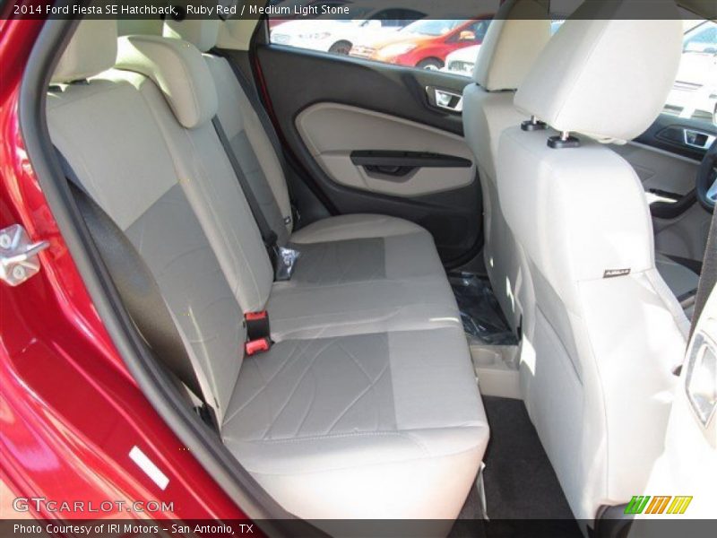 Ruby Red / Medium Light Stone 2014 Ford Fiesta SE Hatchback