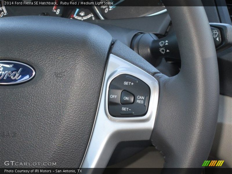Ruby Red / Medium Light Stone 2014 Ford Fiesta SE Hatchback