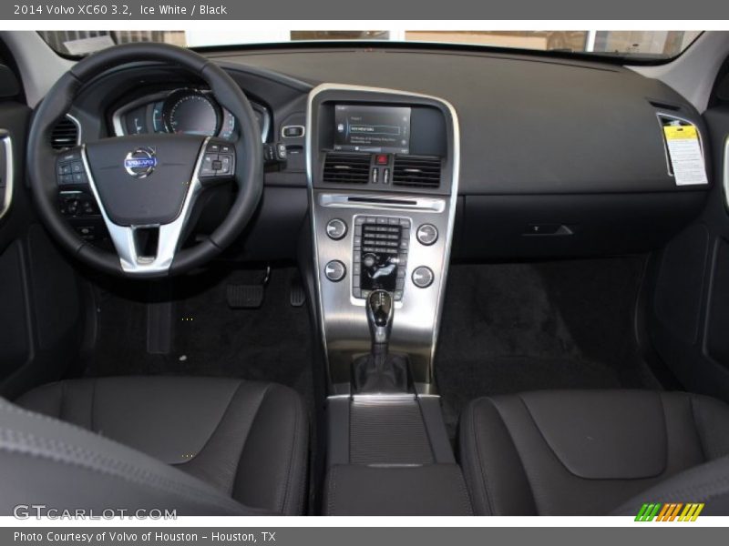 Ice White / Black 2014 Volvo XC60 3.2