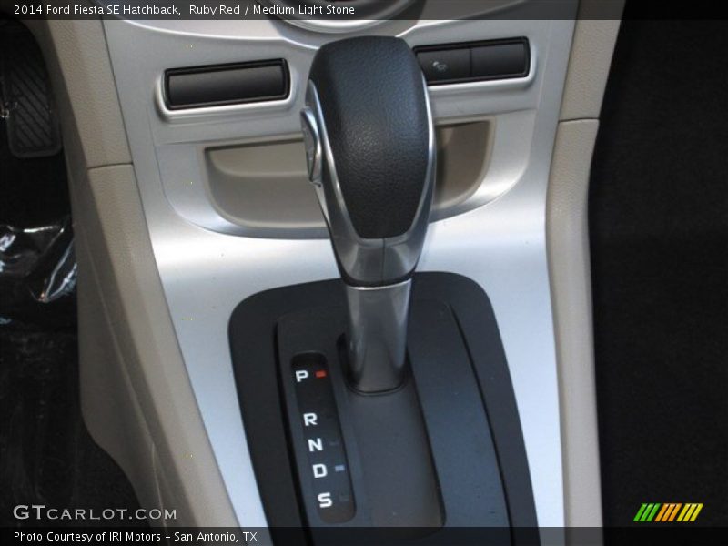 Ruby Red / Medium Light Stone 2014 Ford Fiesta SE Hatchback