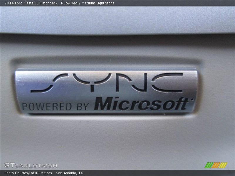 Ruby Red / Medium Light Stone 2014 Ford Fiesta SE Hatchback