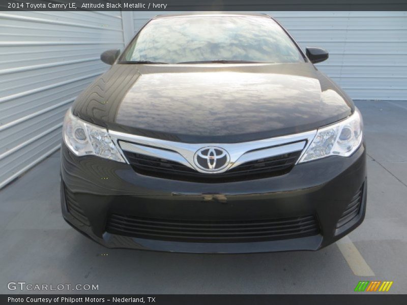 Attitude Black Metallic / Ivory 2014 Toyota Camry LE