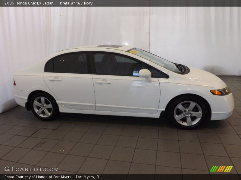 Taffeta White / Ivory 2006 Honda Civic EX Sedan