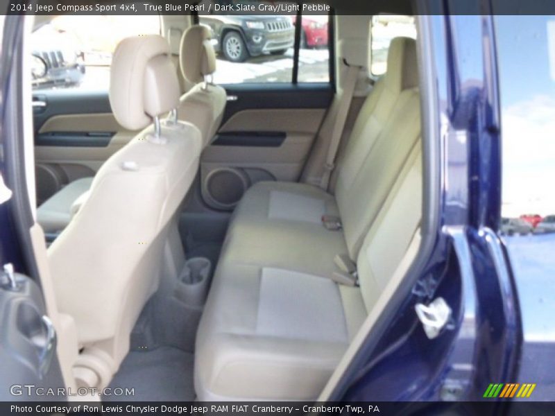 True Blue Pearl / Dark Slate Gray/Light Pebble 2014 Jeep Compass Sport 4x4