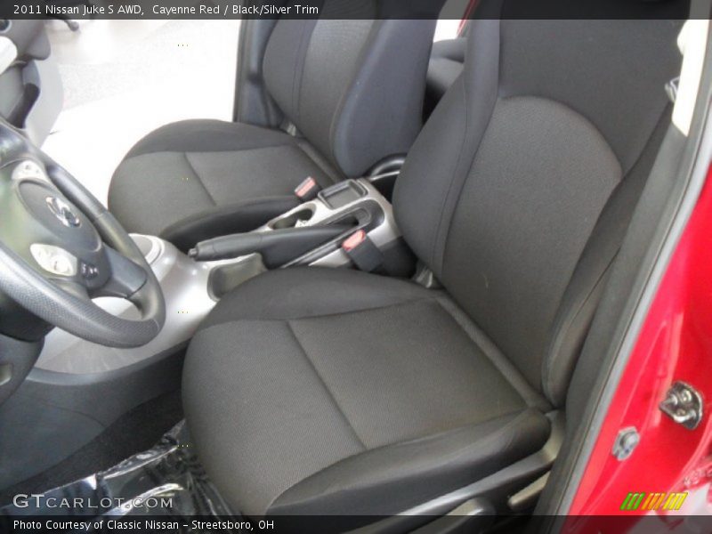 Cayenne Red / Black/Silver Trim 2011 Nissan Juke S AWD