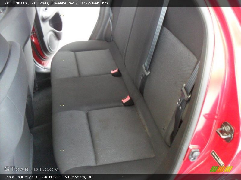 Cayenne Red / Black/Silver Trim 2011 Nissan Juke S AWD