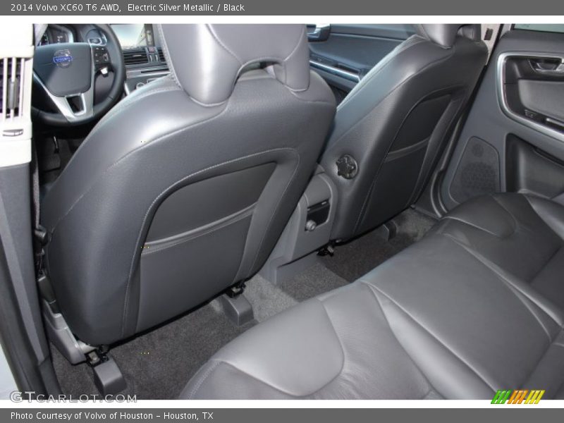 Electric Silver Metallic / Black 2014 Volvo XC60 T6 AWD