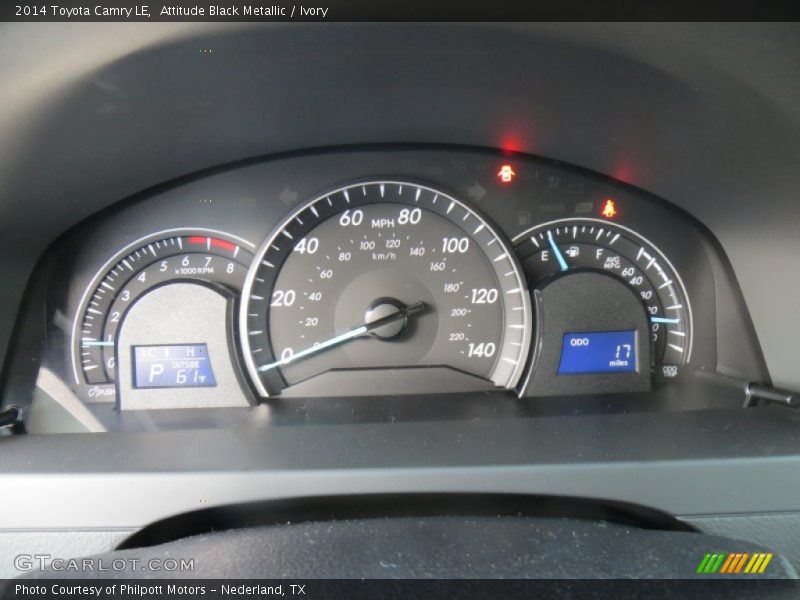  2014 Camry LE LE Gauges