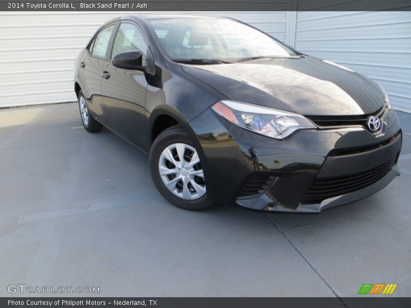 Black Sand Pearl / Ash 2014 Toyota Corolla L