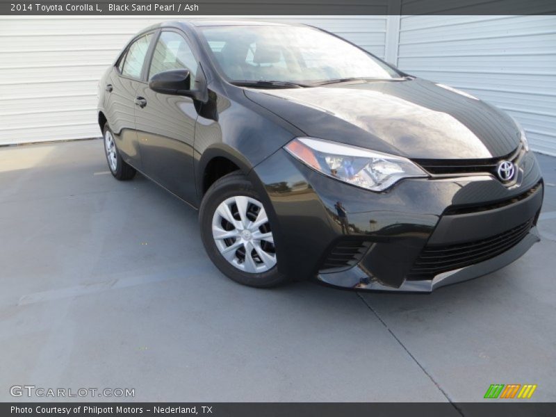 Black Sand Pearl / Ash 2014 Toyota Corolla L