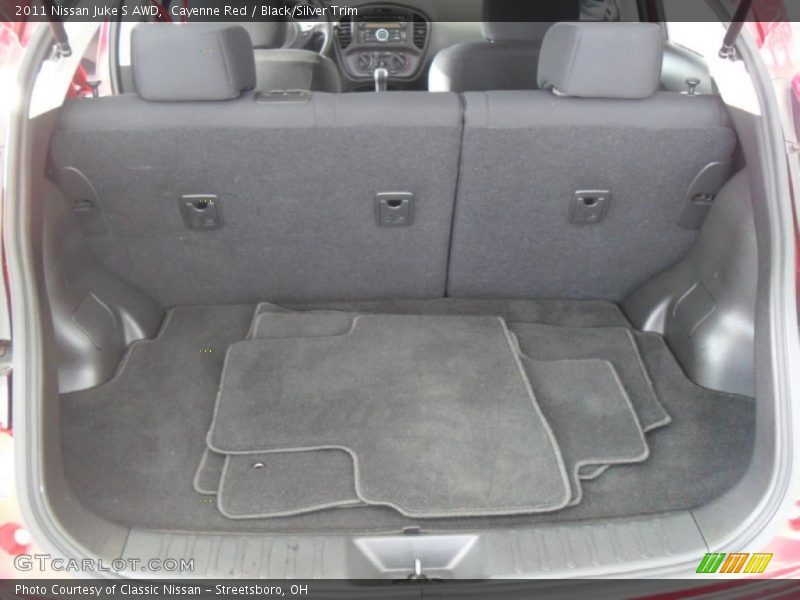 Cayenne Red / Black/Silver Trim 2011 Nissan Juke S AWD