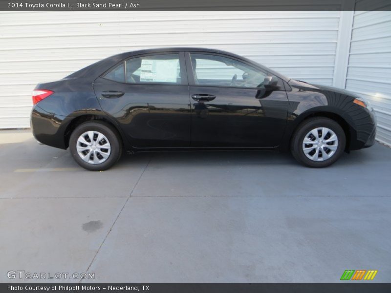 Black Sand Pearl / Ash 2014 Toyota Corolla L