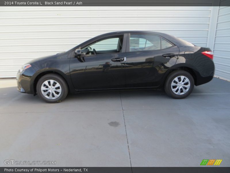 Black Sand Pearl / Ash 2014 Toyota Corolla L